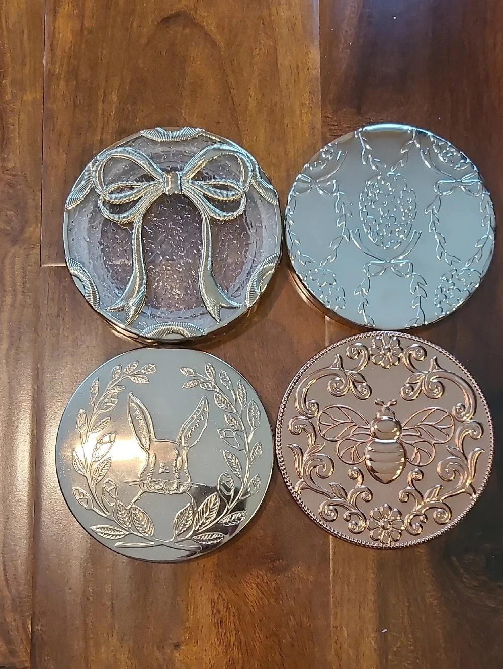 19 Bath & Body Works Decorative 3 Wick Candle Lids-Disney, Easter,Bee,Bridgerton - Picture 6 of 11